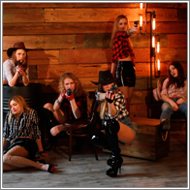 6 cowgirls shootout – Irene, Laura, Jillian, Claire, Vera, Sabrina – HD