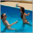 Fencing Duel in swimming pool – Renee vs Sabrina