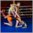 Wrestling match in ring – Vera vs Lisa