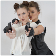 Gunfight and Arrow theme - Zoe and Tess