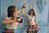 Fencing Duel in skirts - Fiona and Zoe